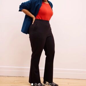 Universal standard Pull On Bootcut Ponte Pants sz S #X2